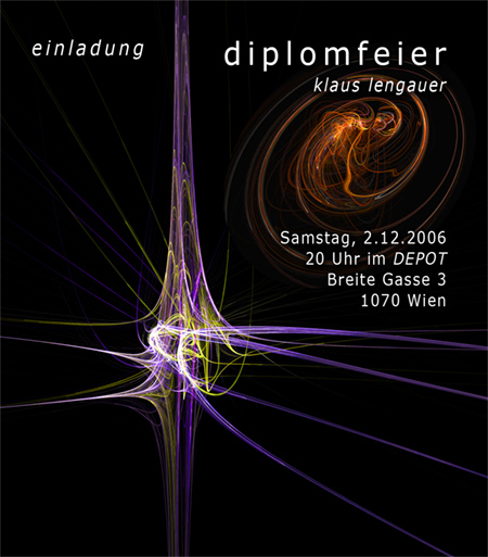 einladung zur diplomfeier