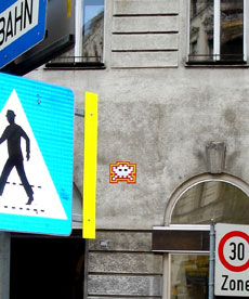 Space Invaders in Wien