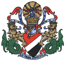 Das Wappen von Sealand