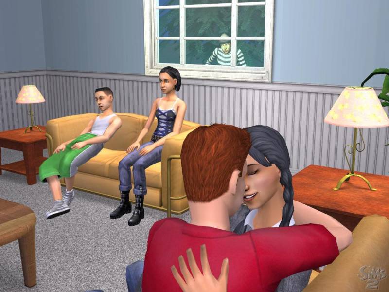 Virtuelles Biedermeier: The Sims 2