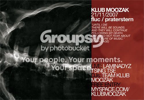 KLUB MOOZAK #3 - 21.11.2007 - fluc/praterstern/vienna